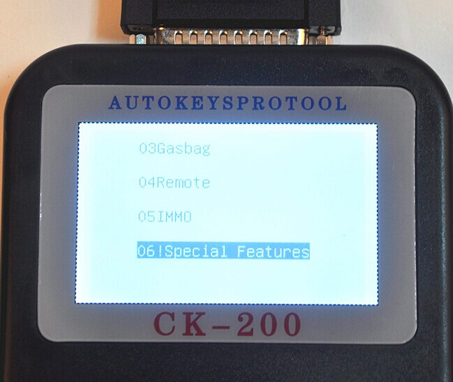 CK-200 مفتاح مبرمج شاشة عرض -1
