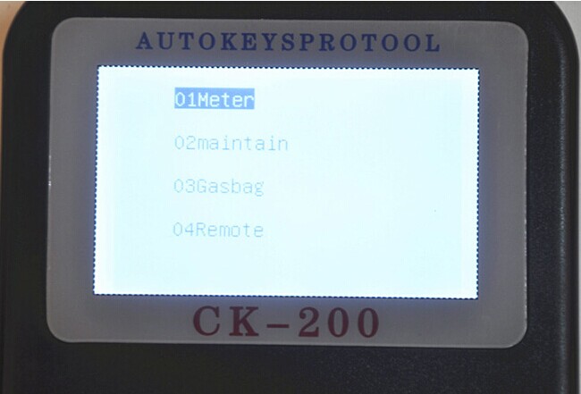 CK-200 مفتاح مبرمج شاشة عرض -2