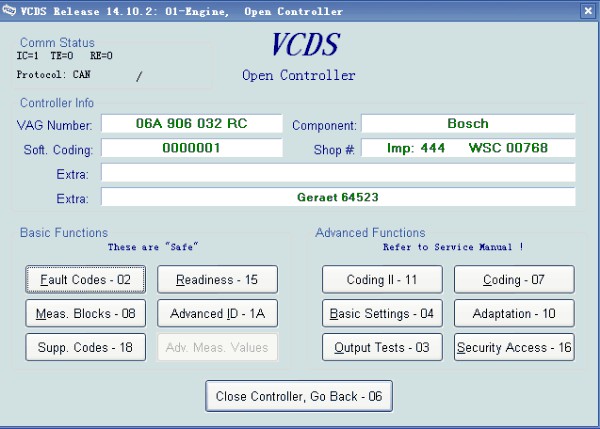 VAG 14.10.2 VAG Cable Cable Software-2
