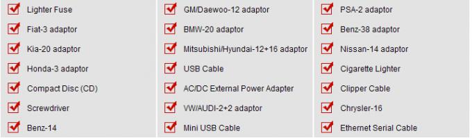 AUTEL MaxiSys Elite مع J2534 ECU Preprogramming Box List Adapter