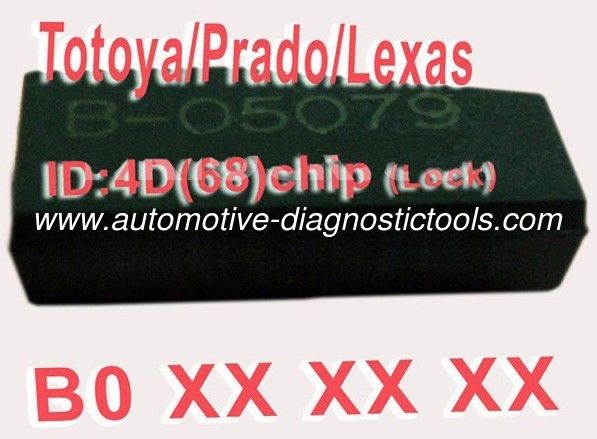 High Precision 4D 68 Chip B0xxx Car Key Transponder Chip for Toyota, Prado, Lexus Vehicles