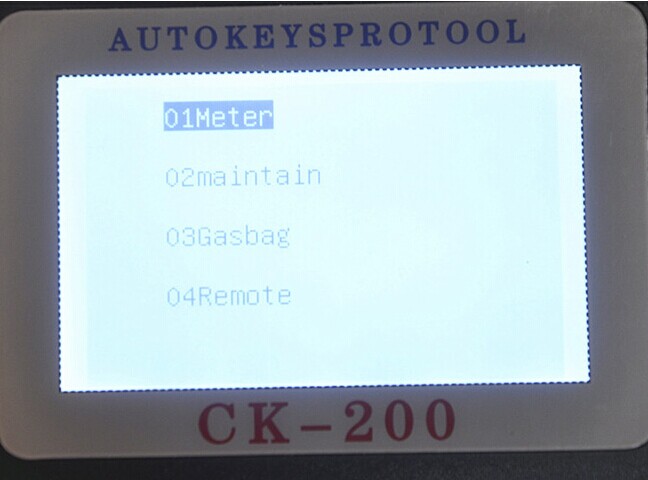 شاشة عرض مفتاح مبرمج CK-200