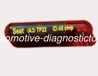 سعر جيد مقعد A3 TP22 ID48 رقاقة السيارات مفتاح المستجيب رقاقة، سيارة تصنيع المعدات الأصلية مفتاح رقائق الانترنت