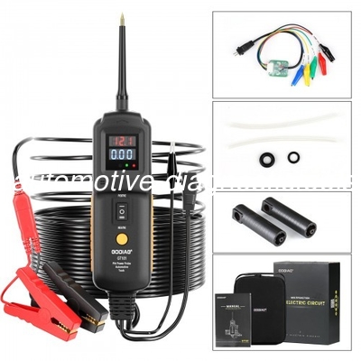 سعر جيد GODIAG GT101 الجهاز الكهربائي الآلي لـ DC 6-40V دعم التنظيف والاختبار الانترنت