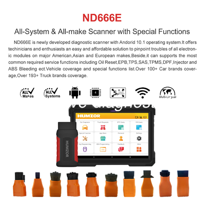 سعر جيد أداة تشخيص Humzor NexzDAS 666Elite للسيارات والشاحنات 2 في 1 الانترنت