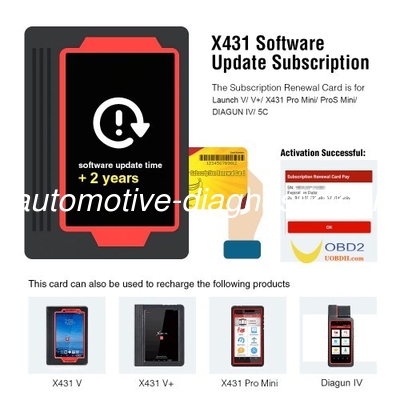 سعر جيد خدمة تحديث لمدة عامين لإطلاق V/ V+/ X431 Pro Mini/ ProS Mini/ DIAGUN IV/ 5C/ LAUNCH X-431 PRO DYNO الانترنت