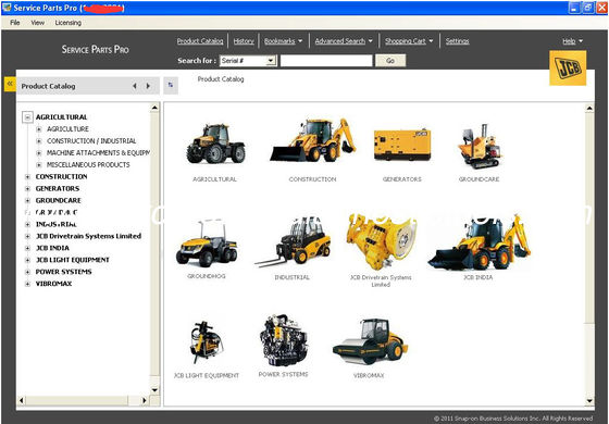 سعر جيد JCB PartsPlus+ الكتالوج الالكتروني للأجزاء v2 (2.00.0004) مع كتيبات الخدمة 2017 الانترنت