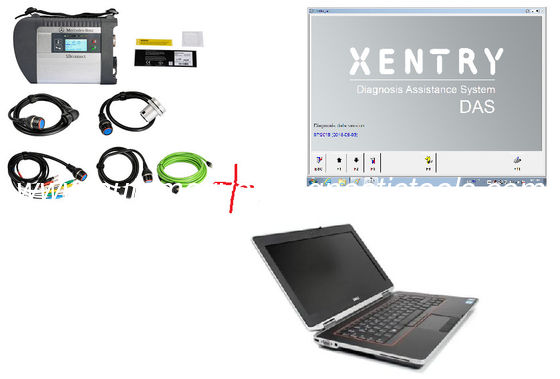 سعر جيد أداة التشخيص اللاسلكية MB SD C4 بنز مرسيدس مع E6420 دعم السيارات / الشاحنات الانترنت