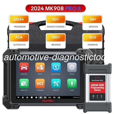 سعر جيد Autel MaxiCOM MK908 PRO II Autel Scanner الأصلي دعم ماسح التشخيص المتقدم لبرمجة ECU الانترنت