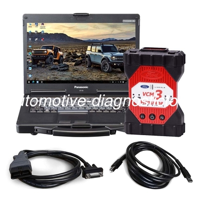 سعر جيد أصل فورد VCM III فورد VCM3 فورد دعم أداة التشخيص CAN-FD و DoIP Plus جهاز كمبيوتر محمول بناسونيك CF53 الانترنت