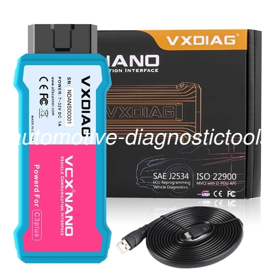 سعر جيد أداة تشخيص وبرمجة نيسان 2024 VXDIAG VCX NANO لشركة نيسان إنفينيتي GTR V241 الانترنت