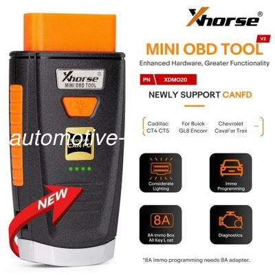 سعر جيد Xhorse أداة OBD مصغرة مع تويوتا 8A H شريحة غير ذكي المفتاح جميع المفاتيح فقدت محول الانترنت