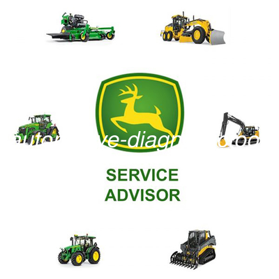 سعر جيد برنامج تشخيص John Deere Service ADVISOR V5.3 AG الزراعي + V5.3 CF البناء والغابات EDL V2&V3 الانترنت