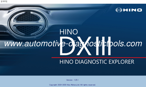 سعر جيد 2025.01 برنامج تشخيص HINO Hino Diagnostic Explorer 3 DX3 DXIII الانترنت