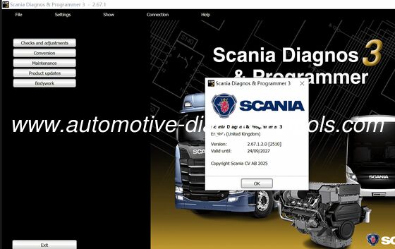سعر جيد 2026 أحدث برامج Scania VCI & VCI3 SDP3 V2.69.1 برامج تشخيص السيارات لشاحنات/حافلات سكانيا الانترنت