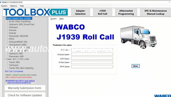 سعر جيد 2025 WABCO صندوق أدوات أكثر من 14.3.0.0 برامج التشخيص الانترنت