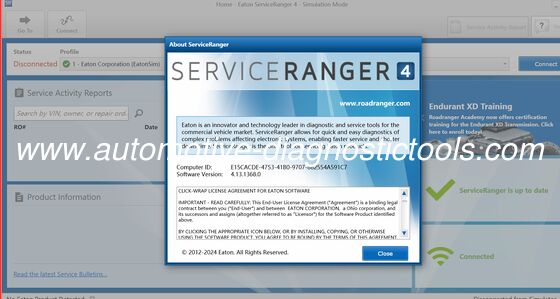 سعر جيد 2025 Eaton Service Ranger 4.13 هندسة الشاحنات والشاحنات الثقيلة الانترنت