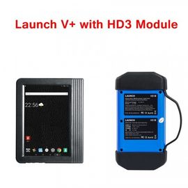 سعر جيد إطلاق X431 V + Scanner 10.1 inch النسخة العالمية للكمبيوتر اللوحي مع وحدة X431 HD3 تعمل على كل من السيارات والشاحنات 12V و 24V الانترنت