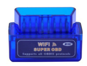سعر جيد مصغرة WIFI ELM327 سيارة OBDII الماسح الضوئي أدوات تشخيص السيارات دعم IOS ، نظام أندرويد الانترنت